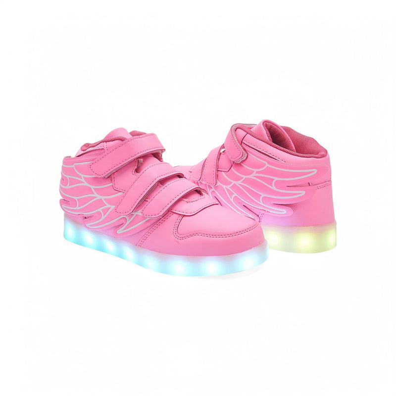 Tênis Infantil com LED Sonic Turbo Pink