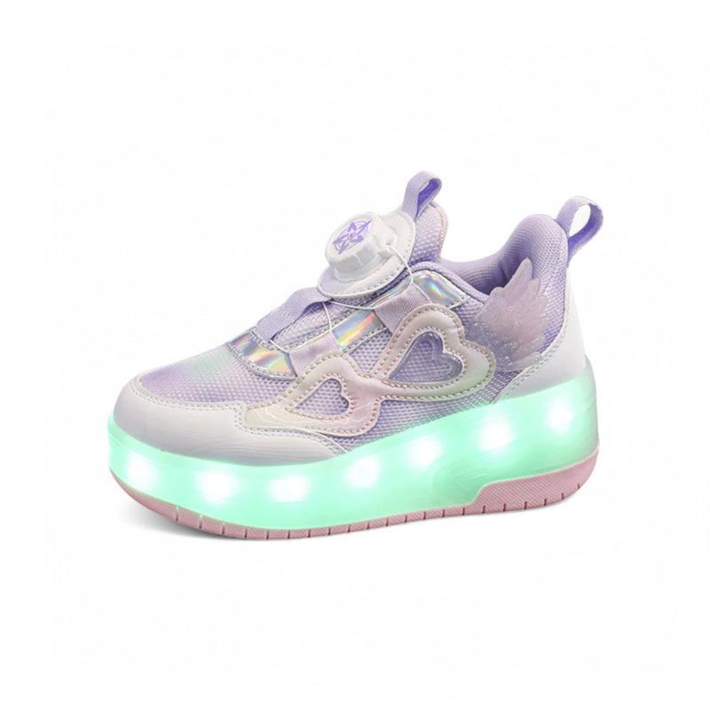 Tênis Infantil com Rodinhas Turbo Led Wheels