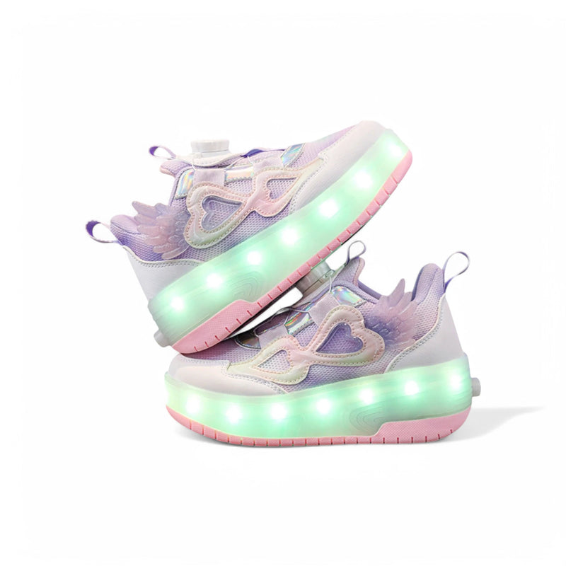 Tênis Infantil com Rodinhas Turbo Led Wheels