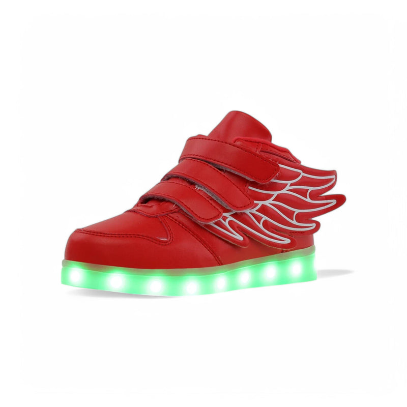 Tênis Infantil com LED Sonic Turbo Red