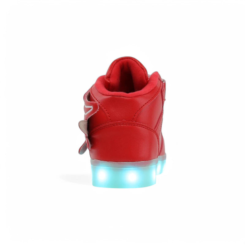 Tênis Infantil com LED Sonic Turbo Red