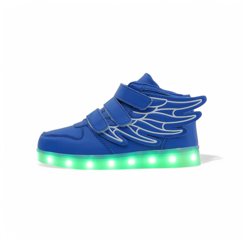 Tênis Infantil com LED Sonic Turbo Blue
