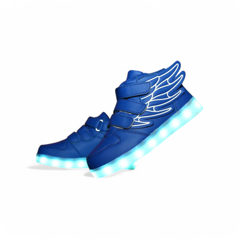 Tênis Infantil com LED Sonic Turbo Blue