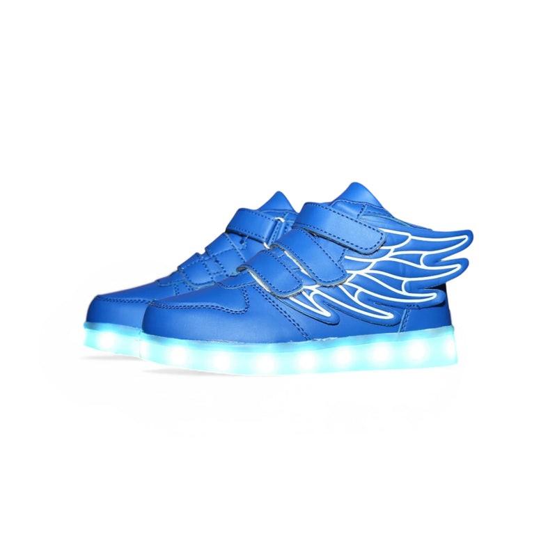Tênis Infantil com LED Sonic Turbo Blue