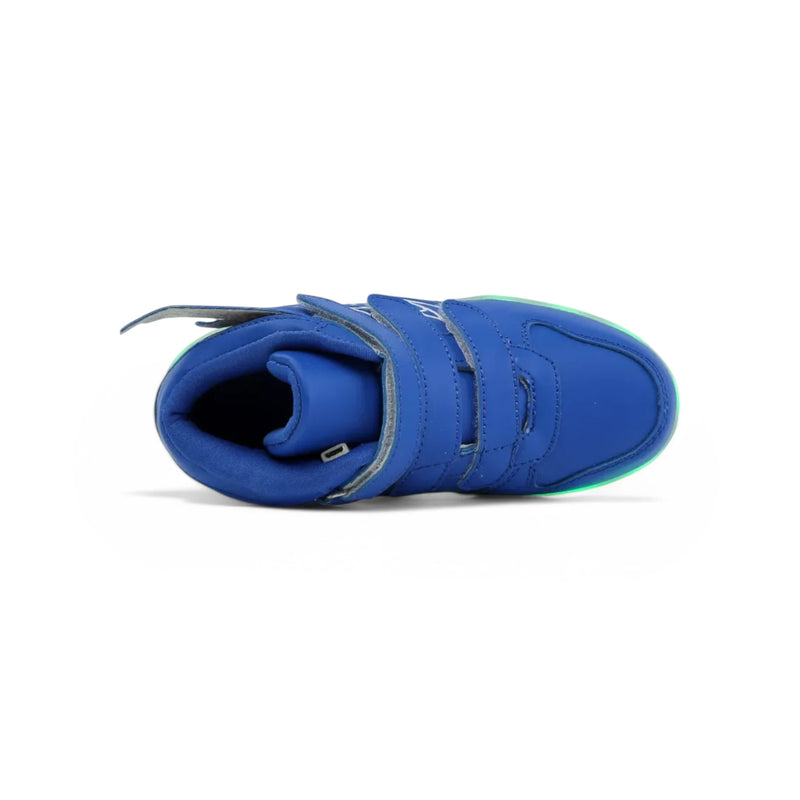 Tênis Infantil com LED Sonic Turbo Blue